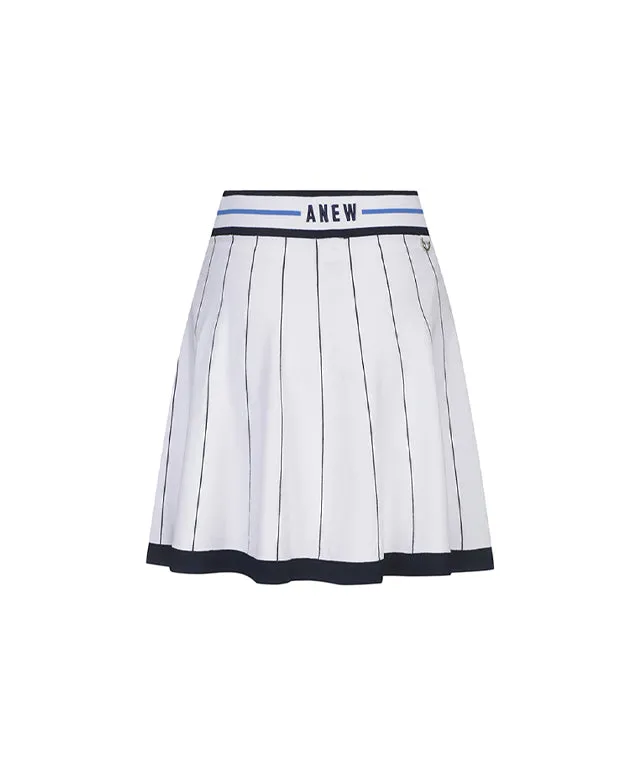ANEW Golf: Women Preppy  Set-Up Skirt - White
