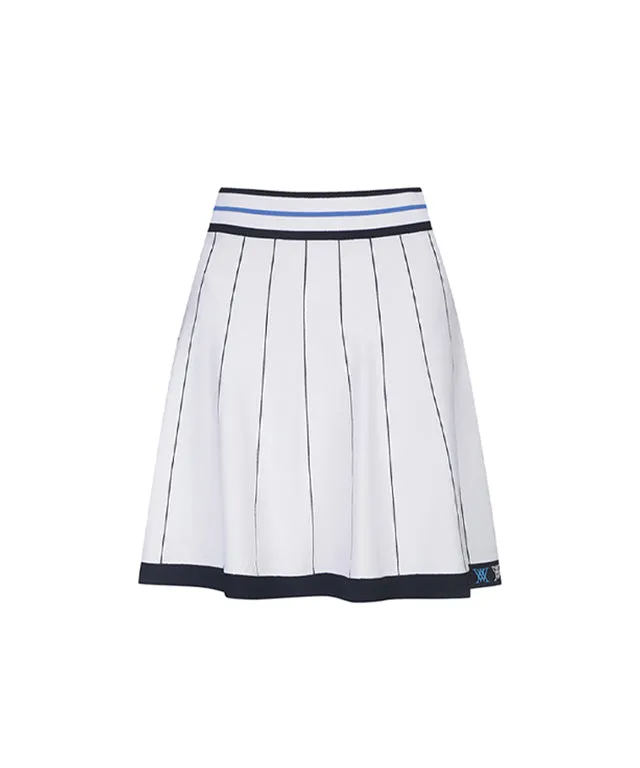 ANEW Golf: Women Preppy  Set-Up Skirt - White