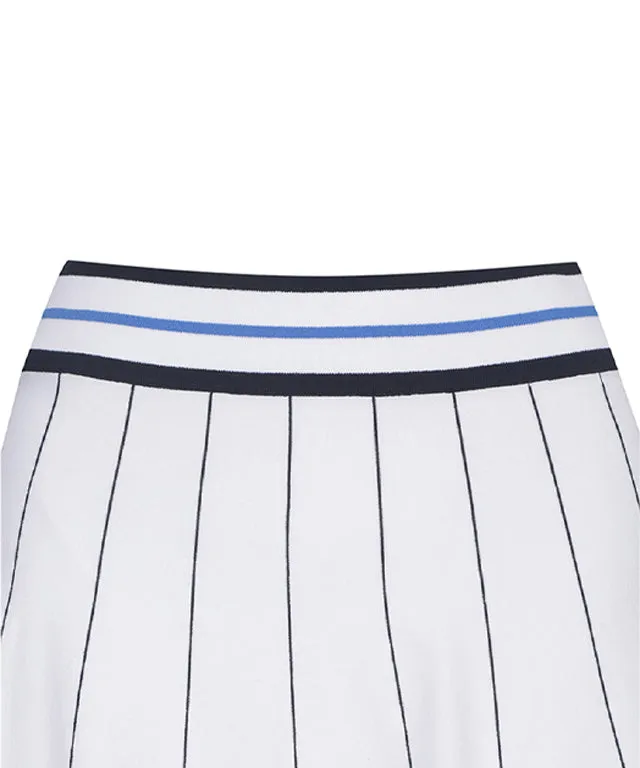 ANEW Golf: Women Preppy  Set-Up Skirt - White