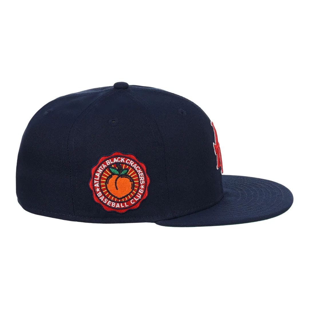 Atlanta Black Crackers NLB Team Color Fitted Ballcap