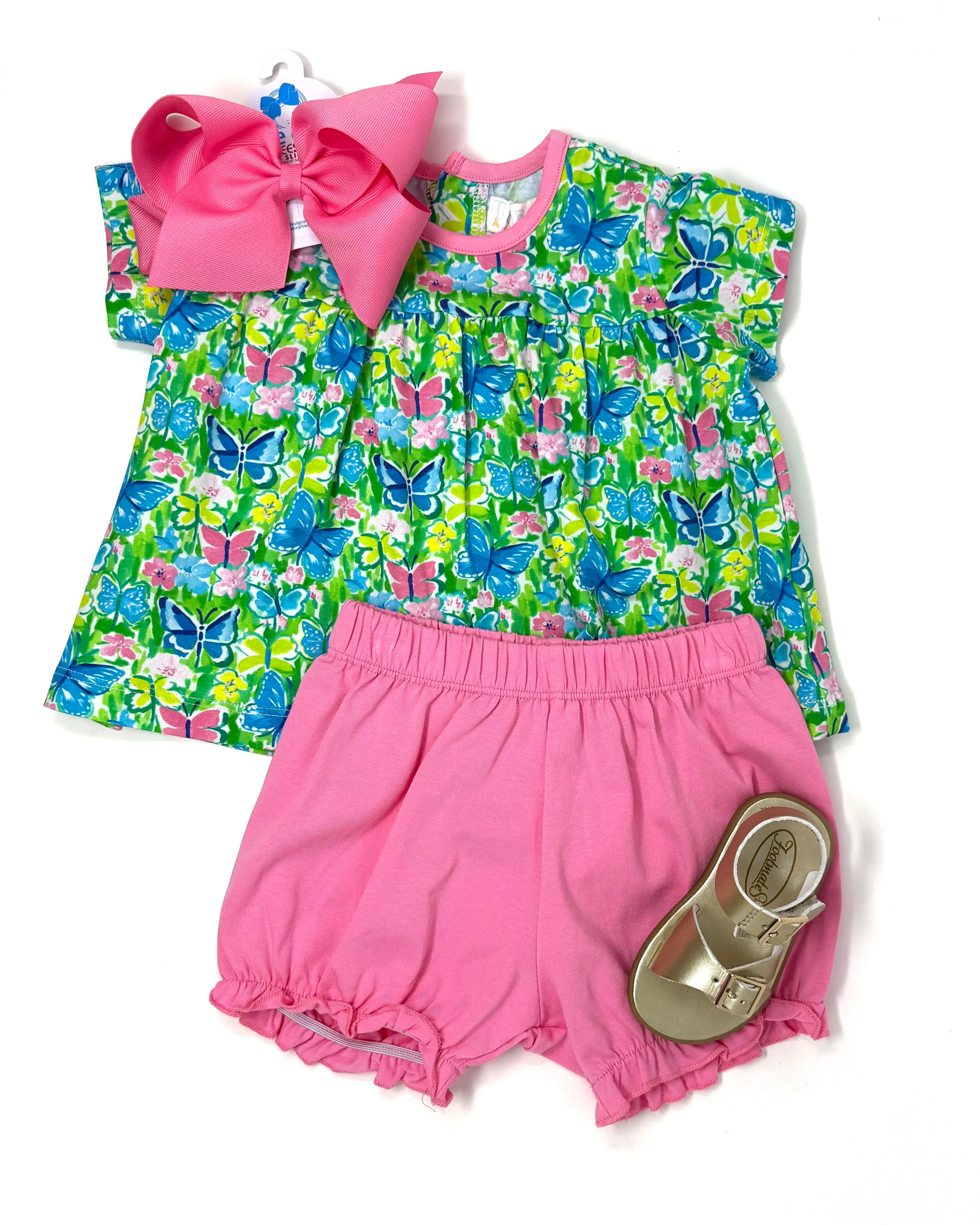 Ava Bloomer Set - Preppy Butterfly