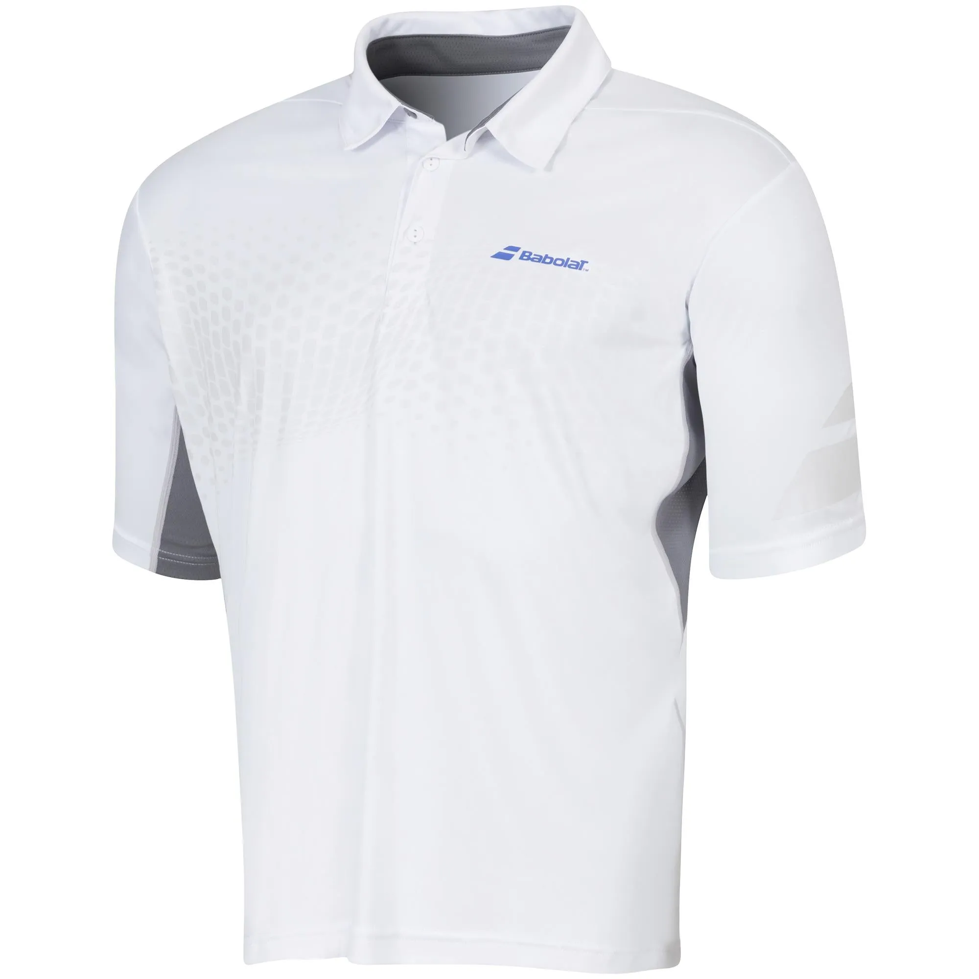 Babolat Boy's Performance Polo Shirts (White)
