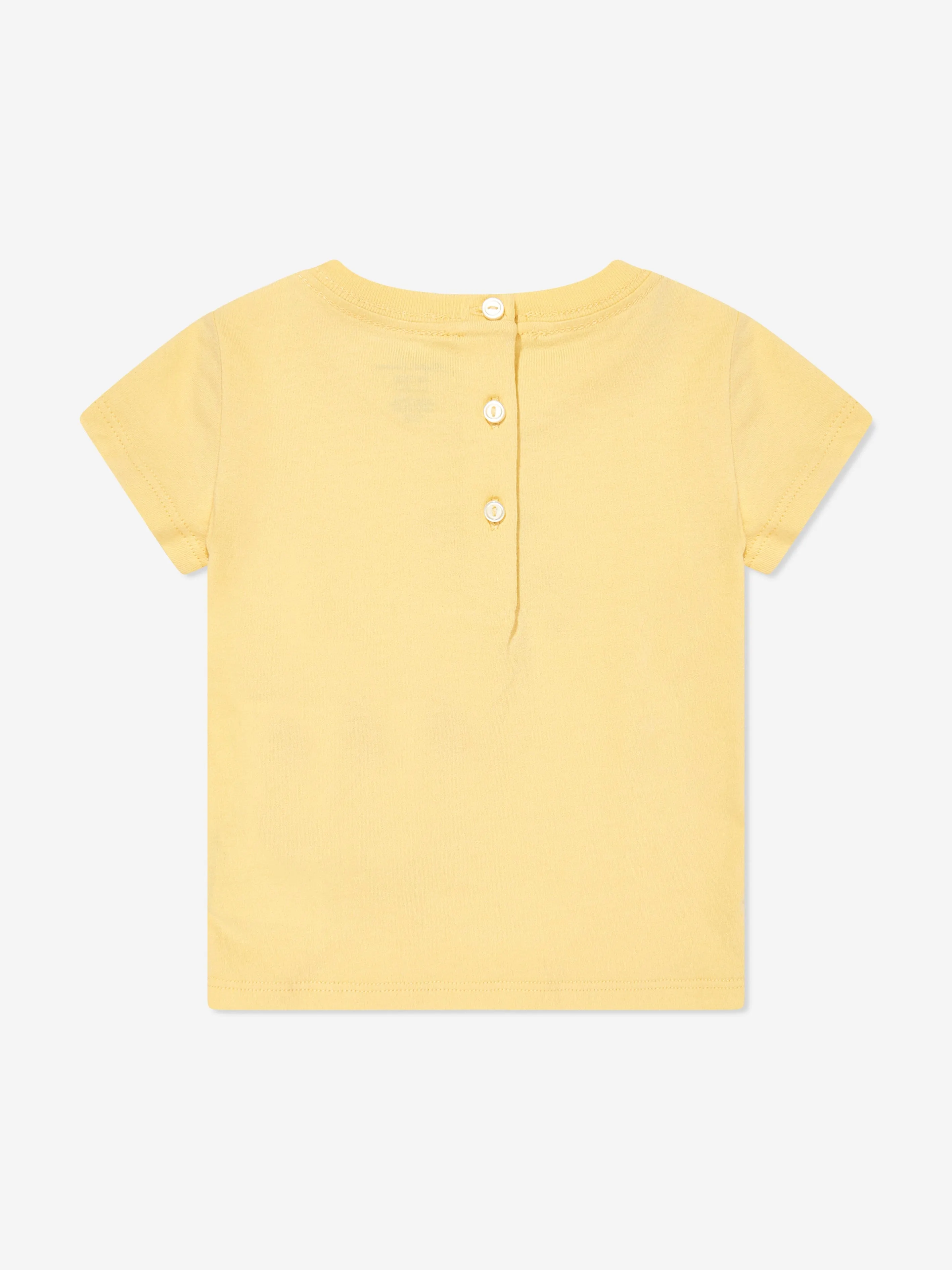 Baby Girls Polo Bear T-Shirt in Yellow