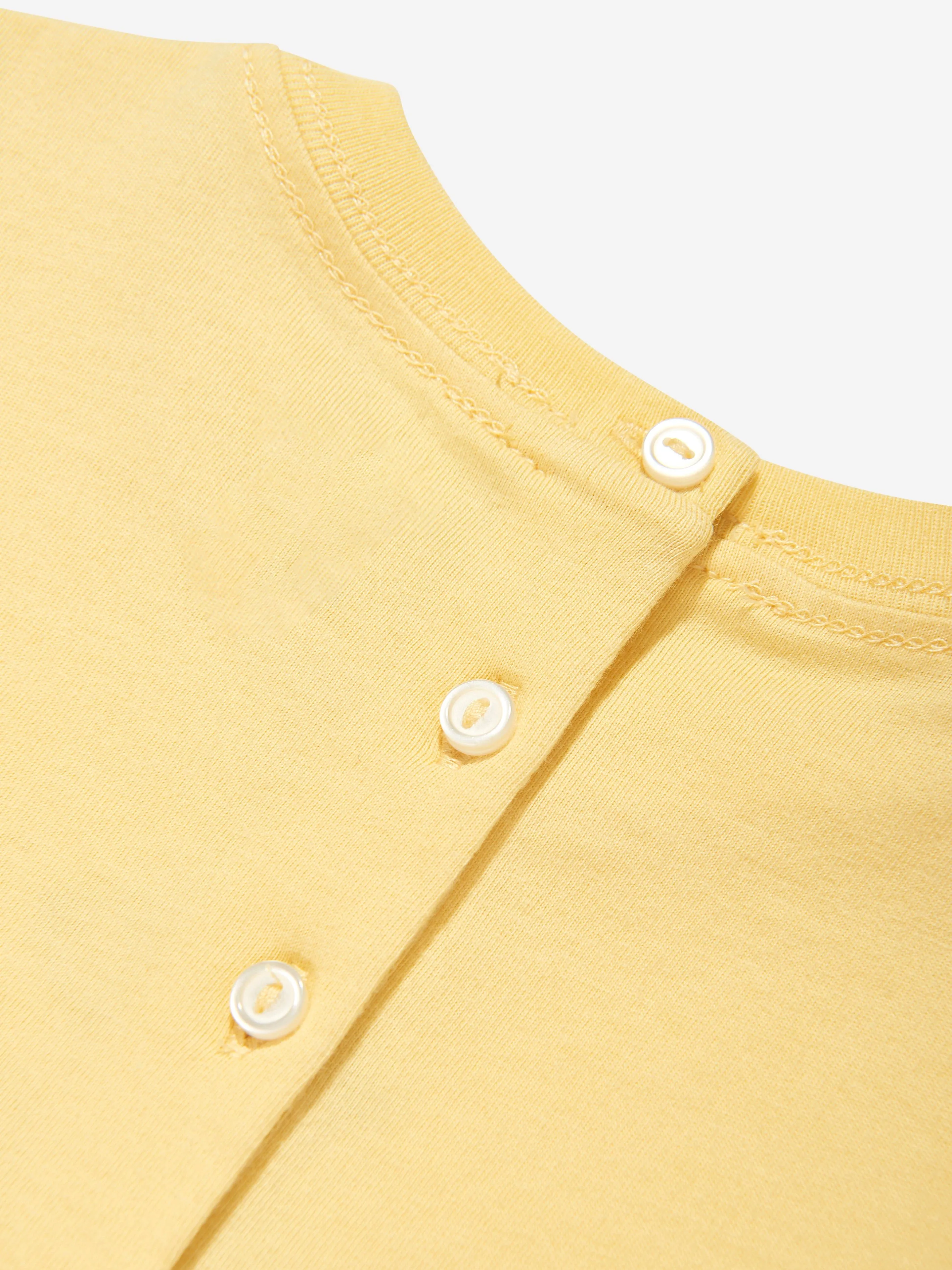 Baby Girls Polo Bear T-Shirt in Yellow