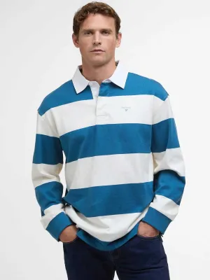 BARBOUR Broome Rugby Shirt - Mens - Midnight Blue