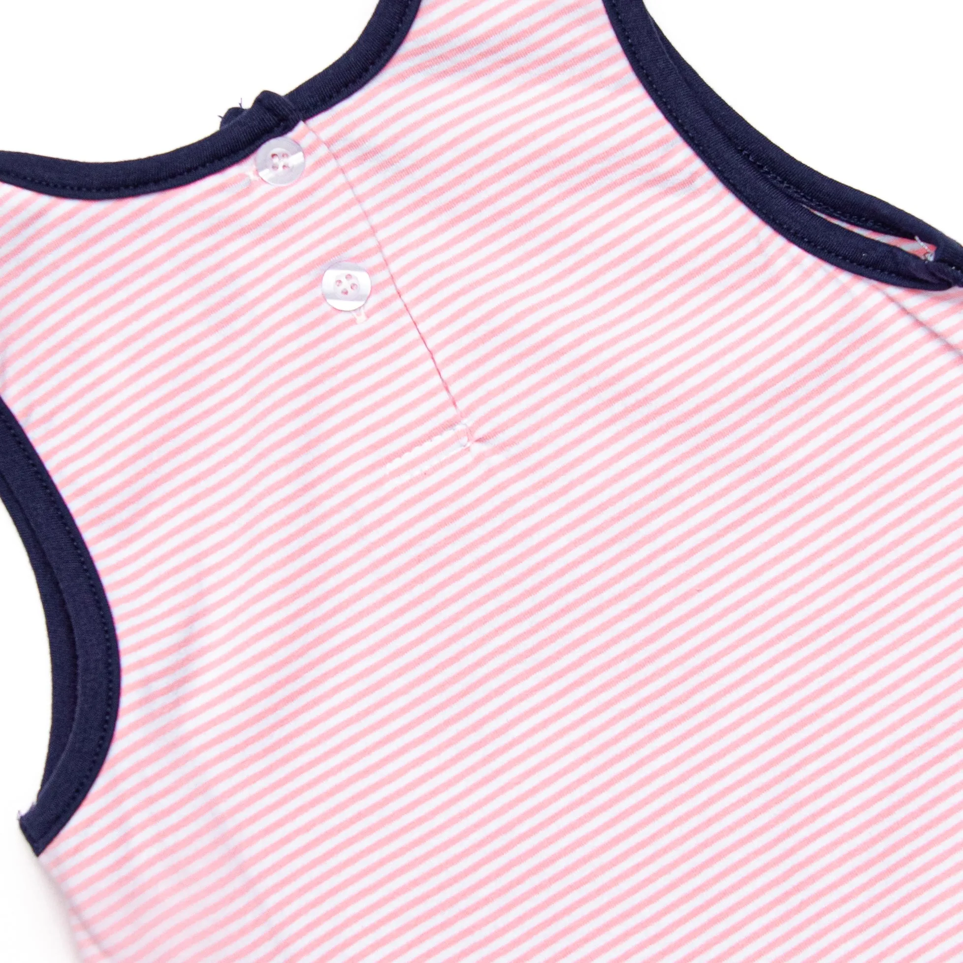 Big League Applique Dress, Pink
