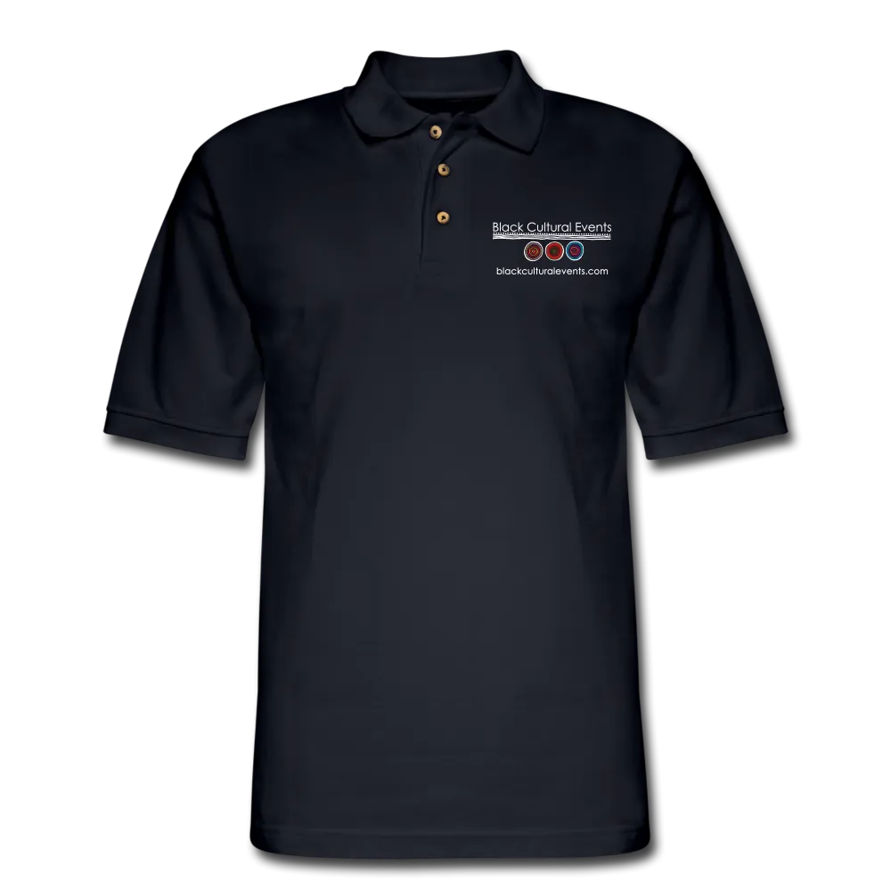 Black Cultural Events Men's Pique Polo Shirt
