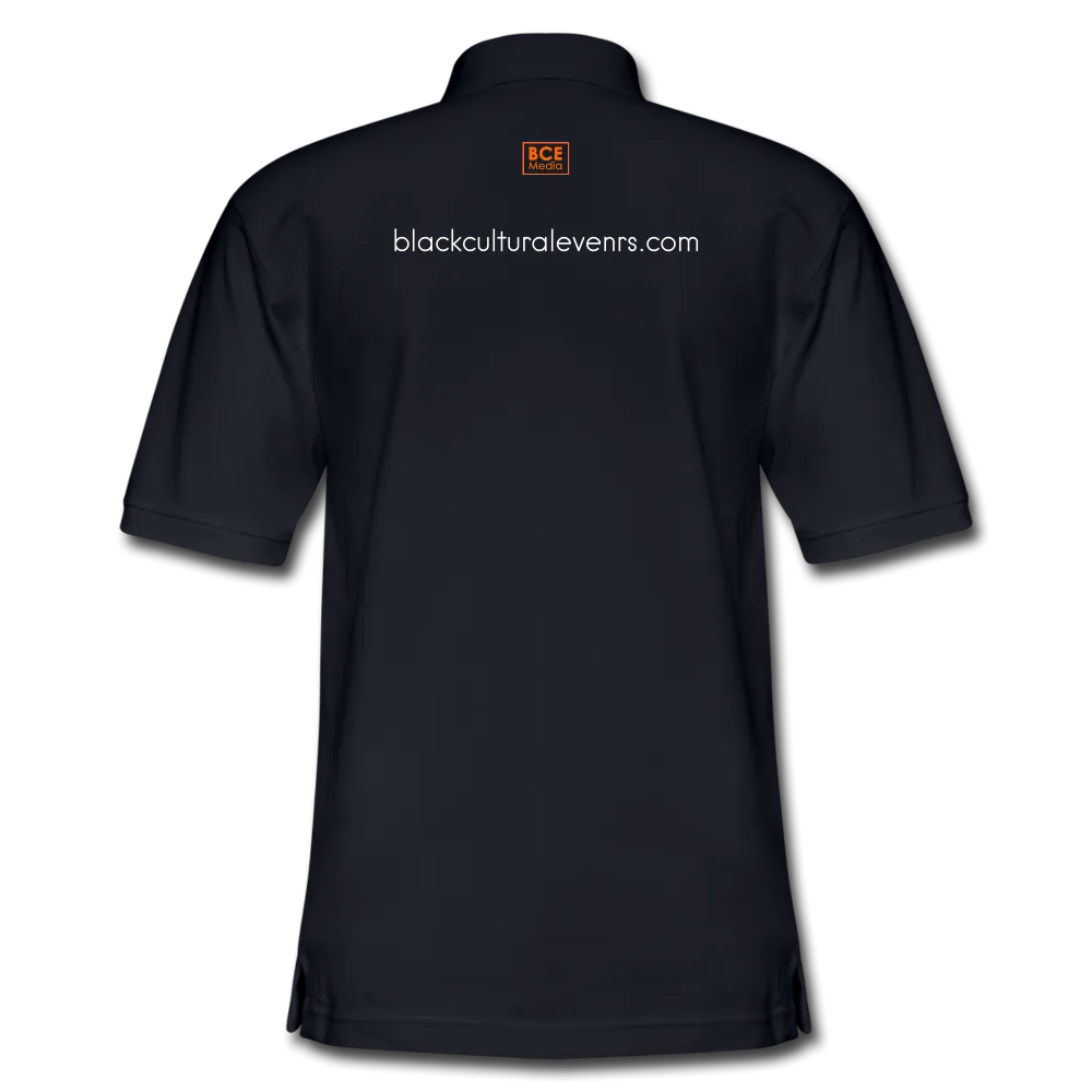 Black Cultural Events Men's Pique Polo Shirt