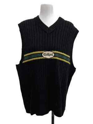 Black Knitted Vest