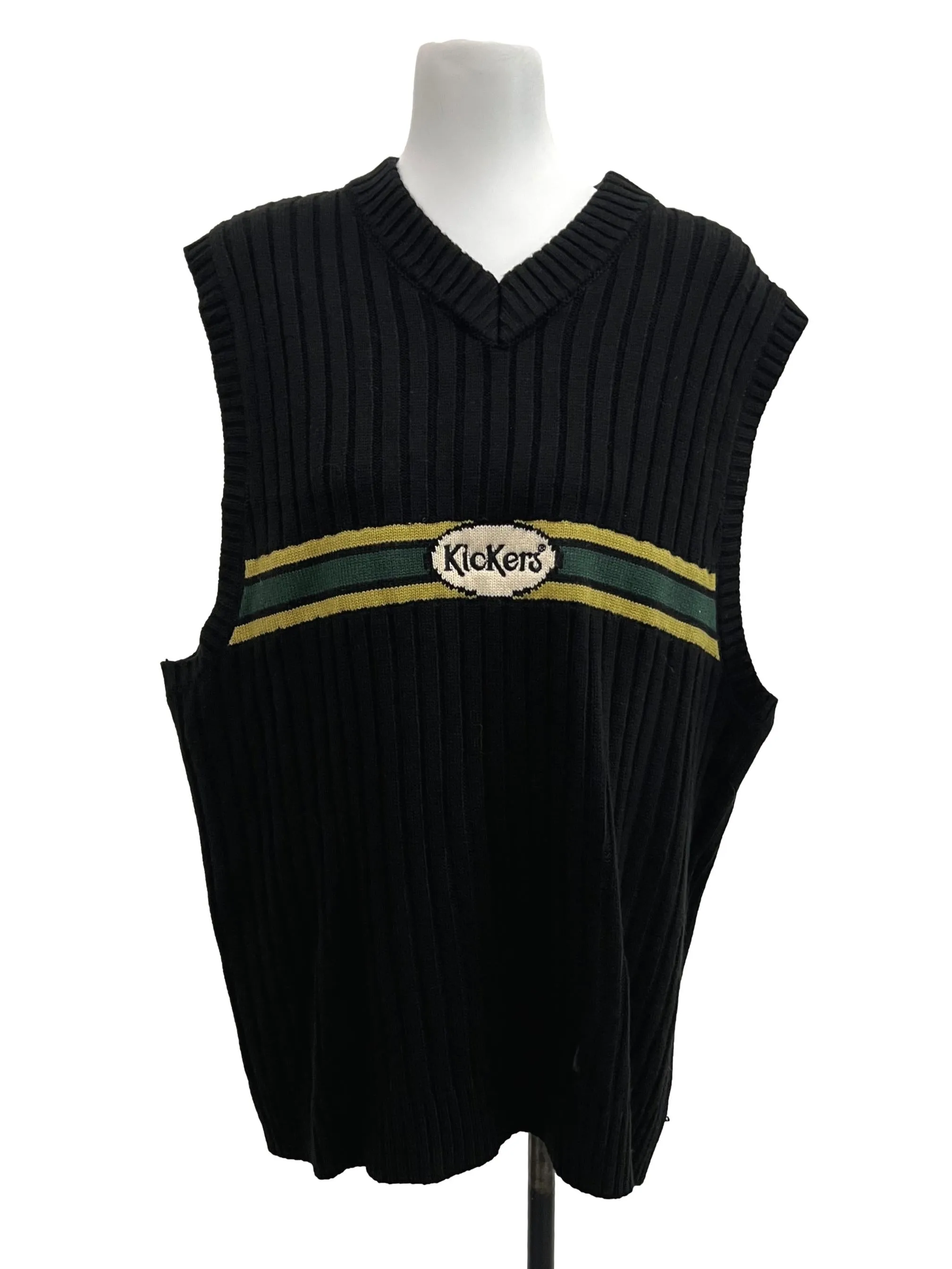 Black Knitted Vest