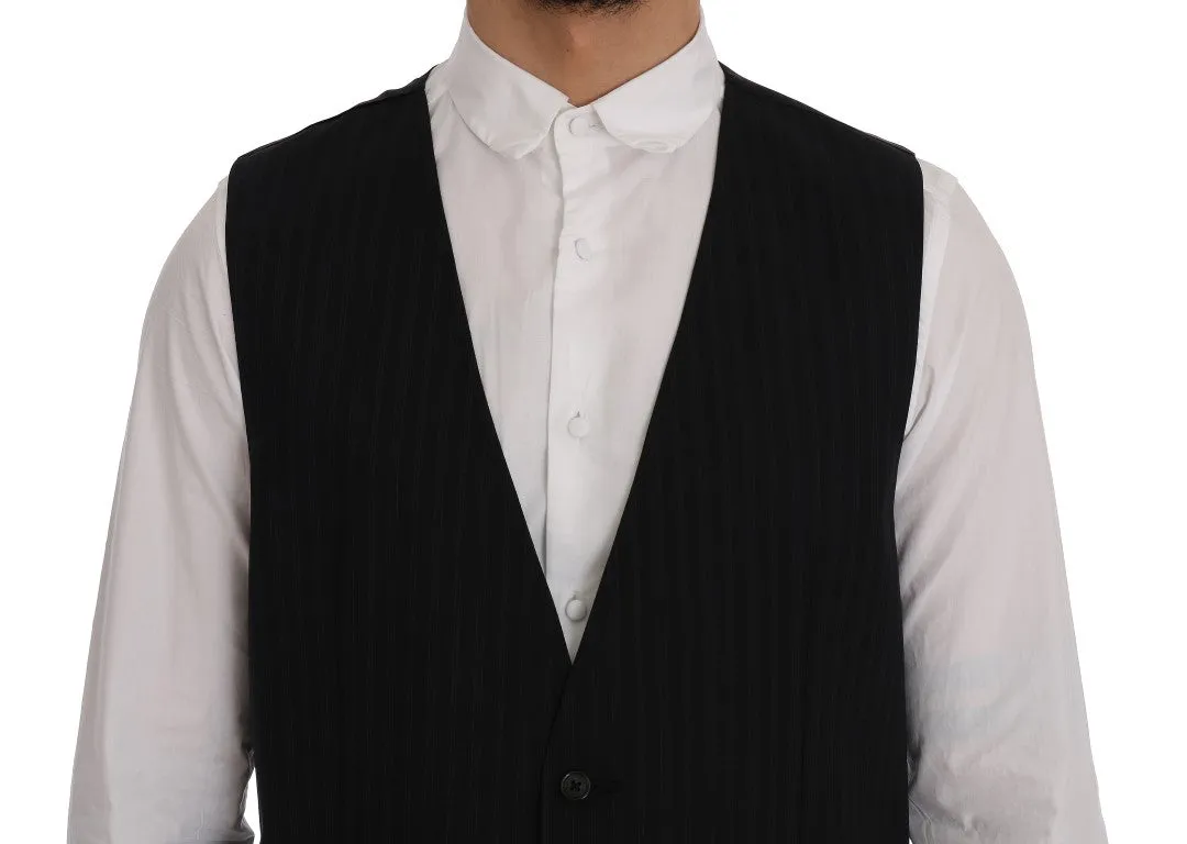 Black STAFF Wool Stretch Vest