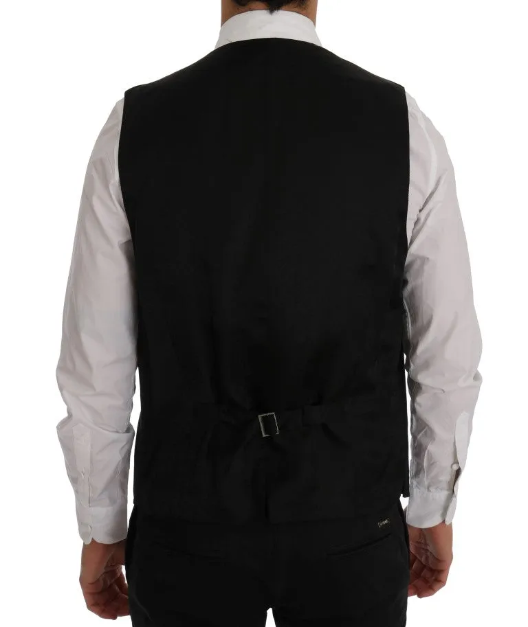 Black STAFF Wool Stretch Vest
