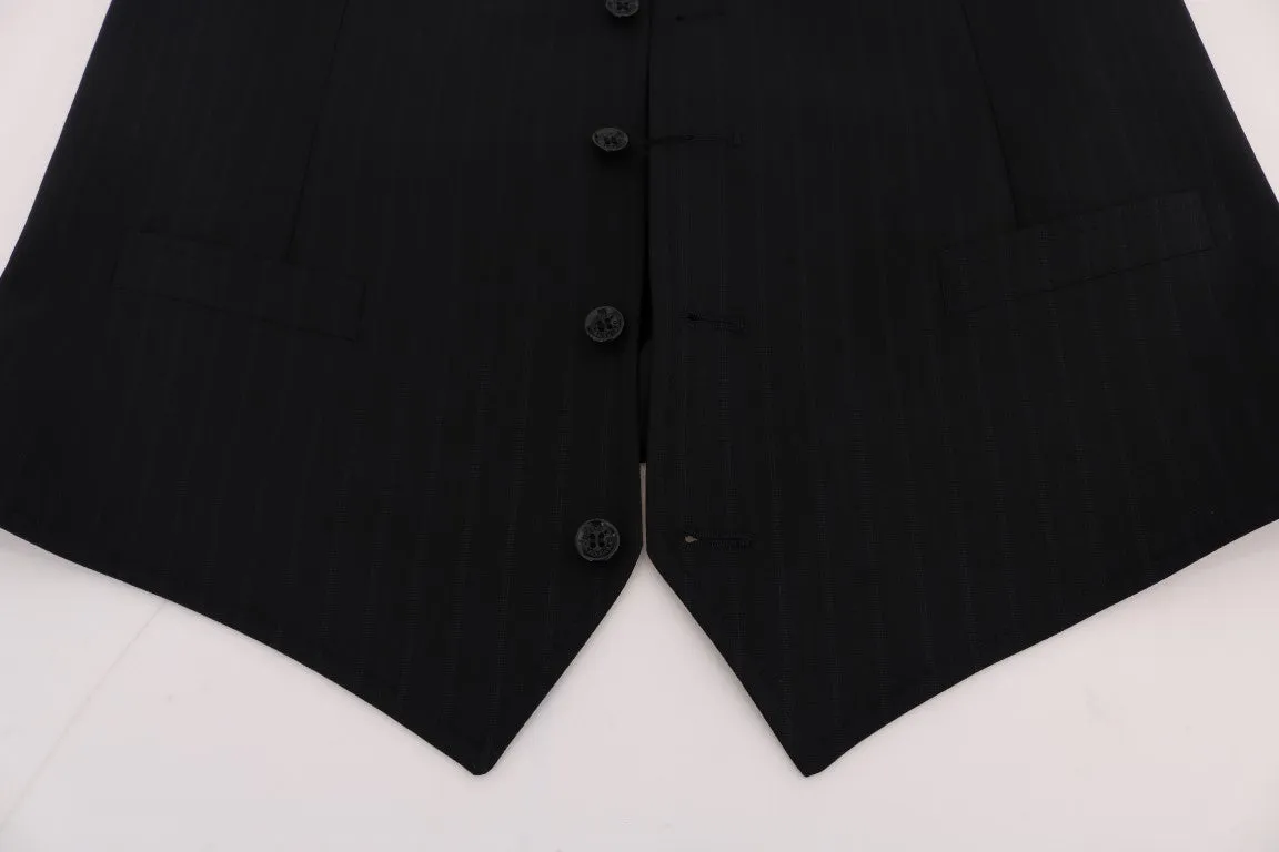 Black STAFF Wool Stretch Vest