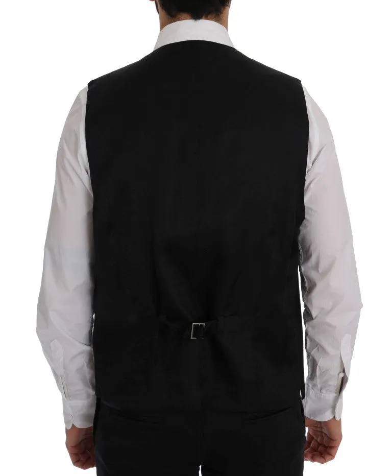 Black STAFF Wool Stretch Vest