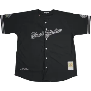 BLACK YANKEES NEGRO LEAGUE BASEBALL JERSEY (BLACK)