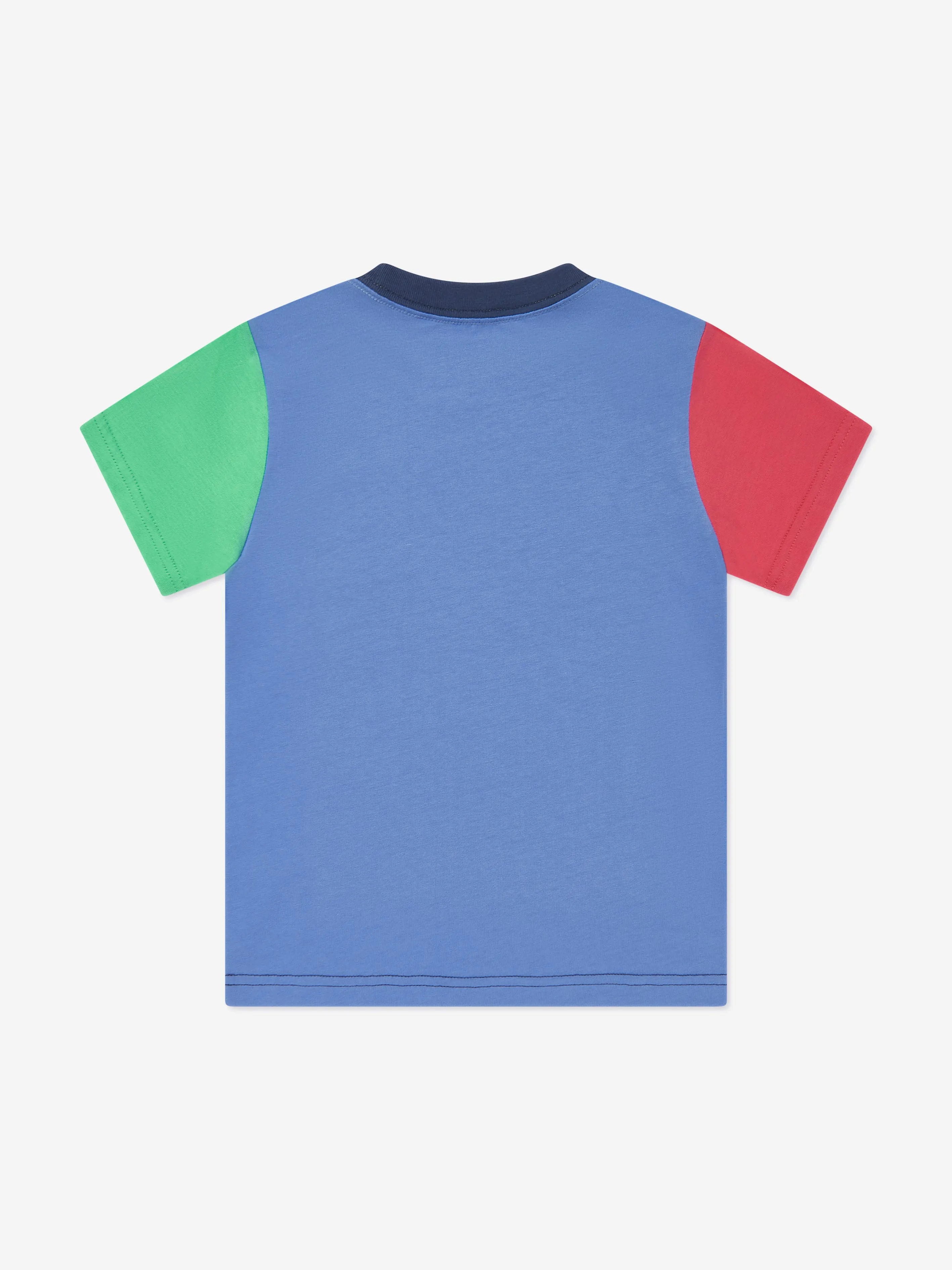 Boys Colourblock T-Shirt in Navy