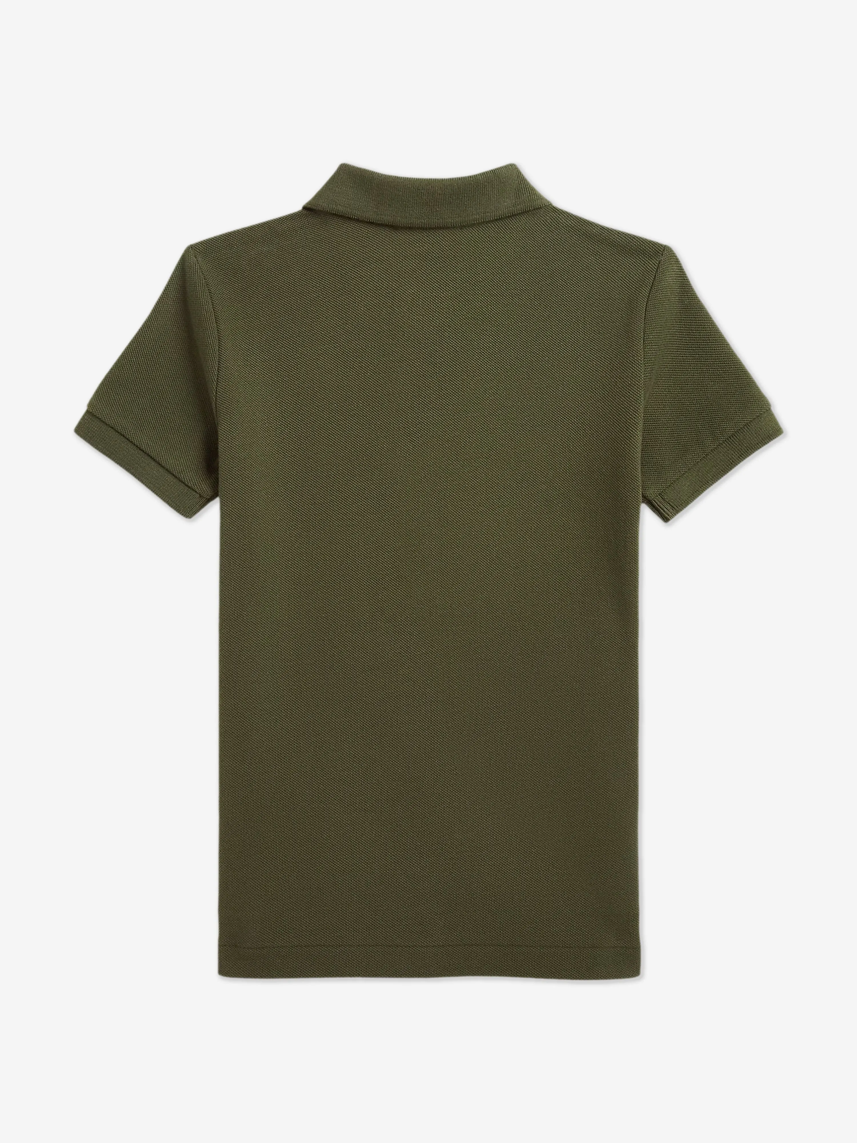 Boys Logo Polo Shirt in Green