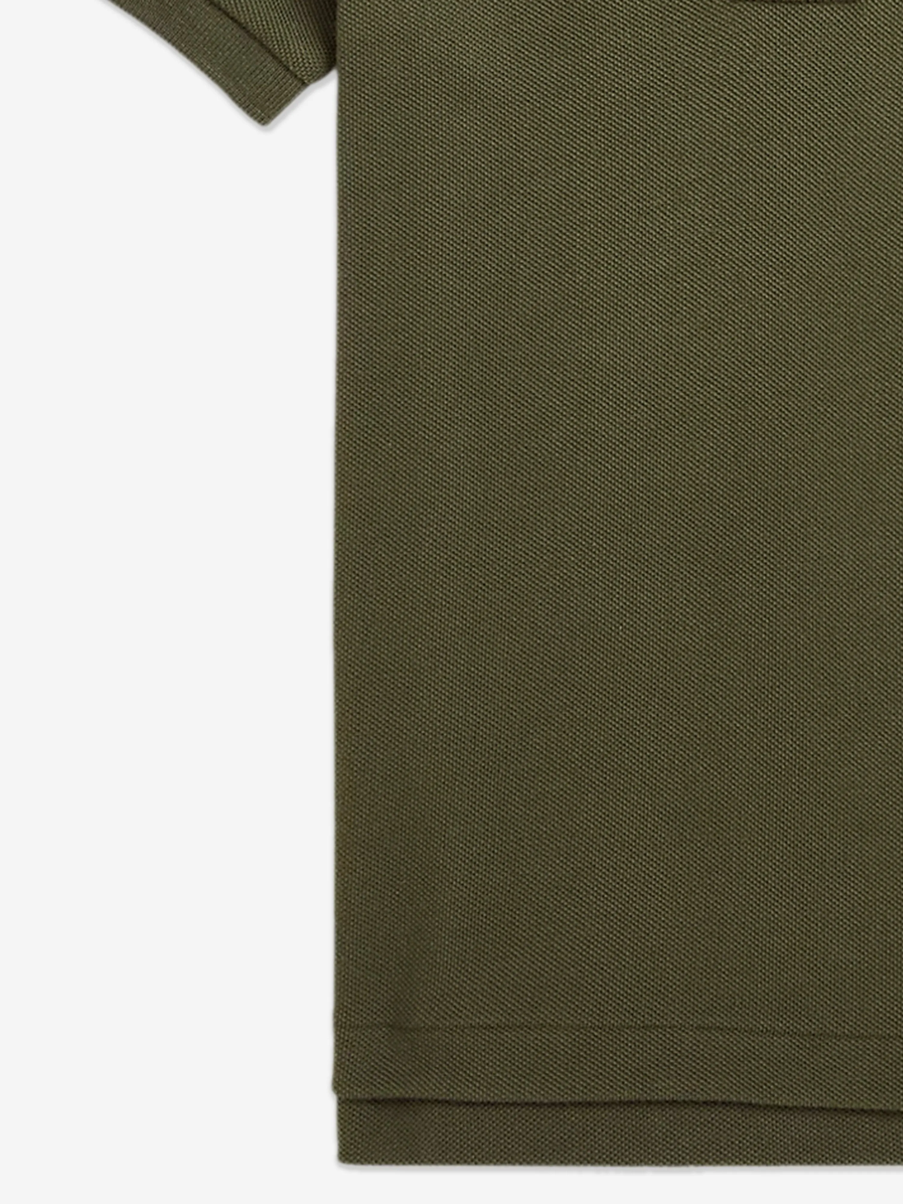 Boys Logo Polo Shirt in Green