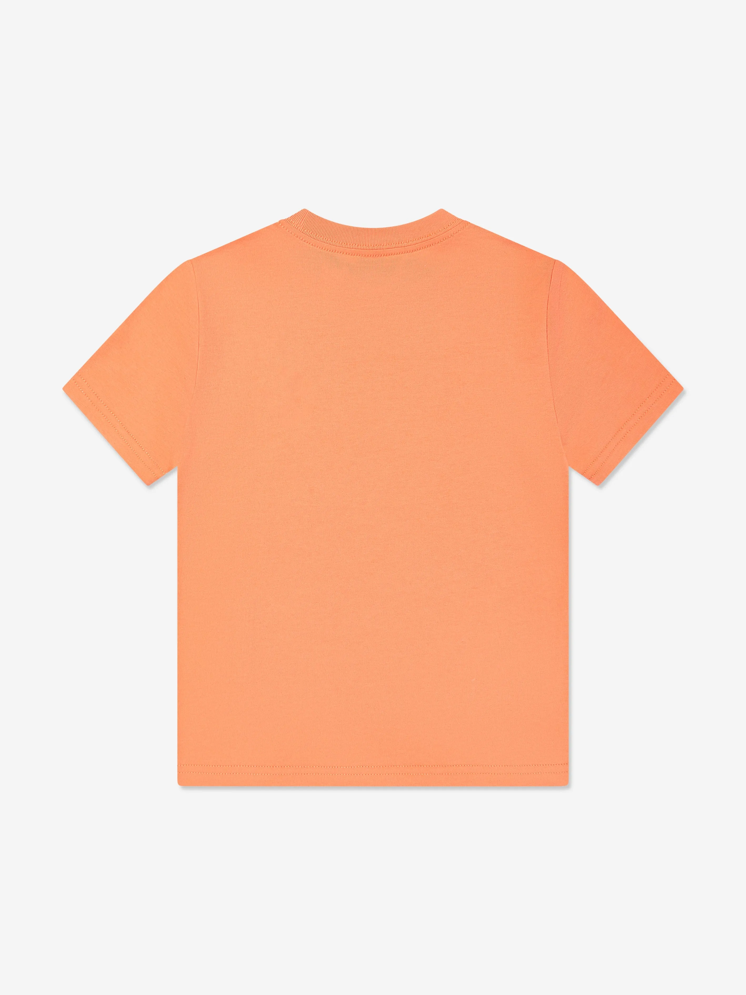 Boys Logo T-Shirt in Orange