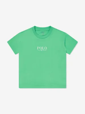 Boys Polo T-Shirt in Green