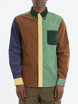Button-Down Corduroy Panel