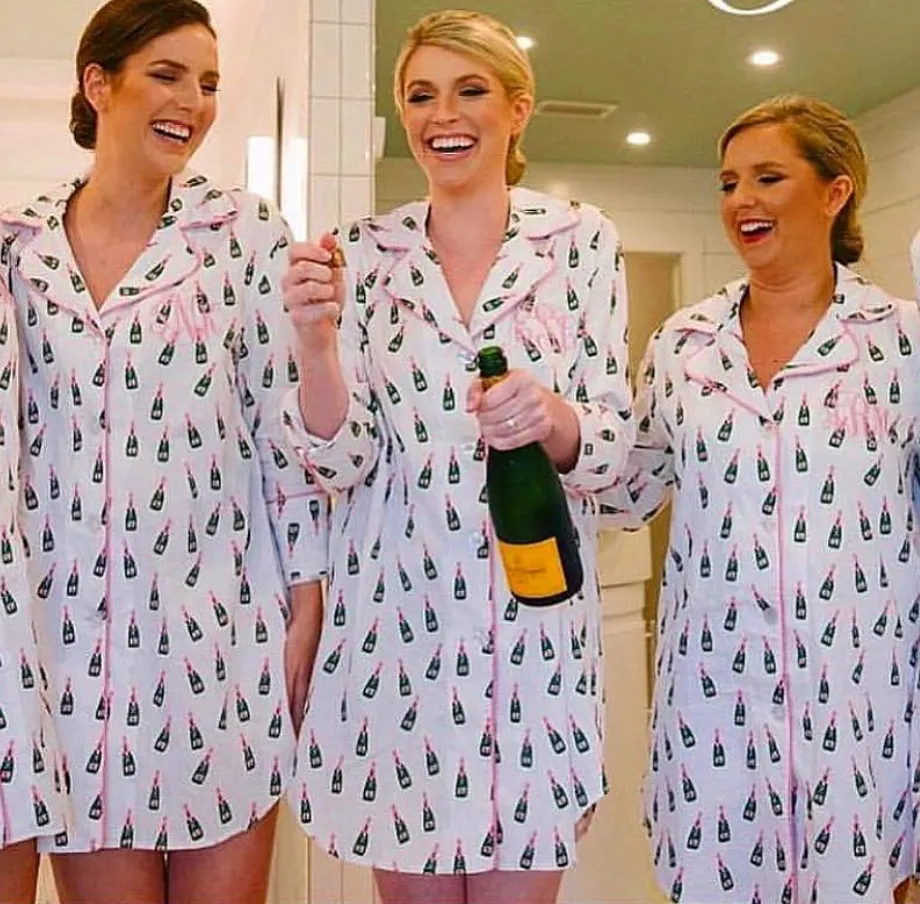 Champagne Night Shirt