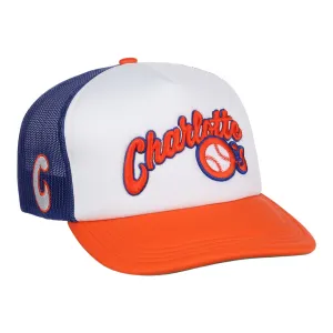 Charlotte Orioles EFF MiLB Vintage Foam Trucker