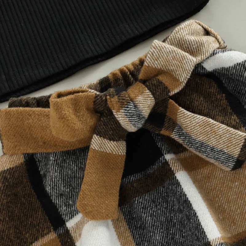 Chic Skirt Set with a Beret