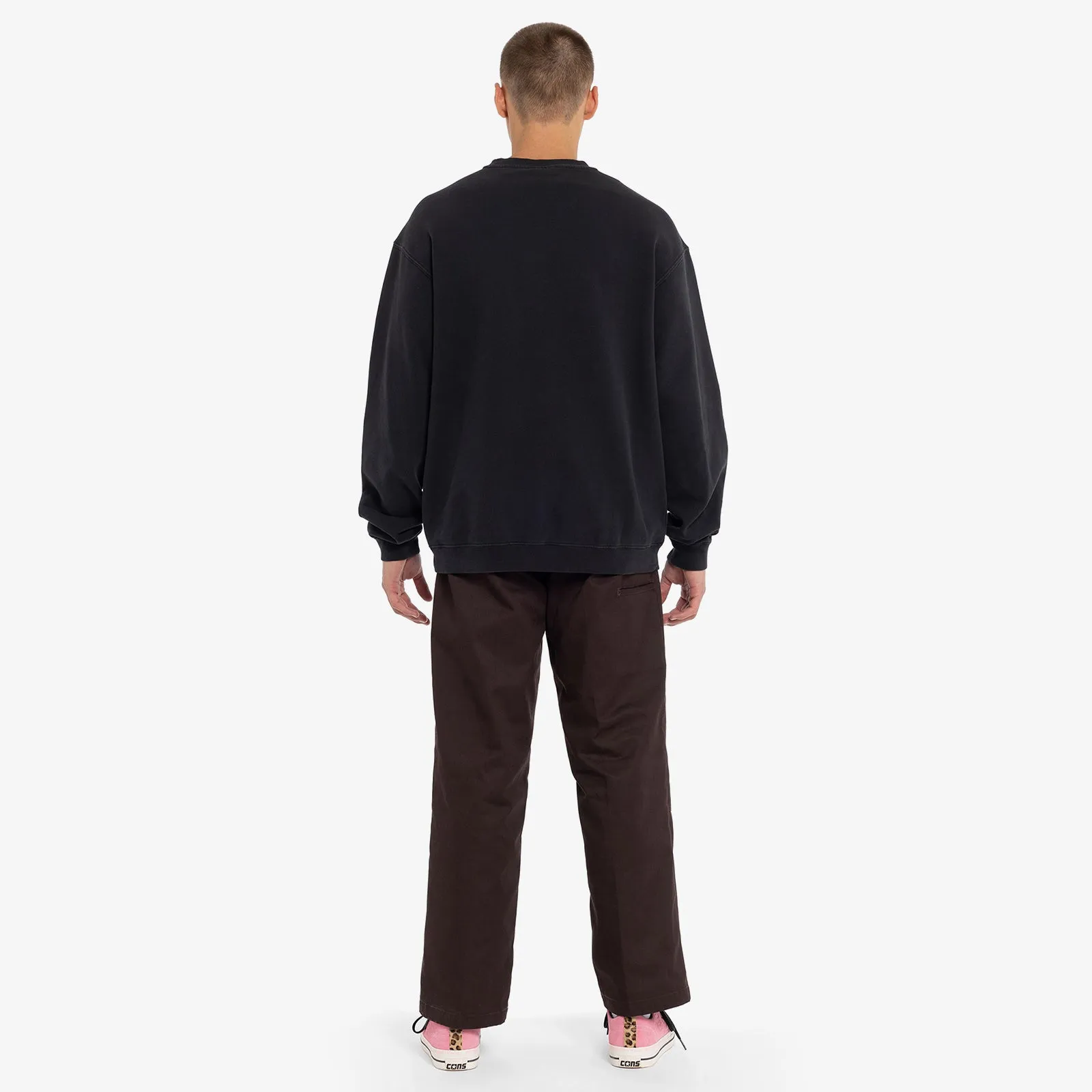 Chicago Bulls Ivy Arch Crew Sweatshirt - Faded Black