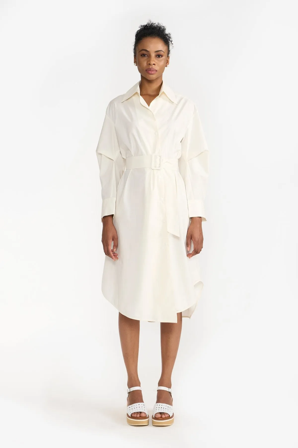 CHLOE OFF-WHITE WOMEN'S DRESS