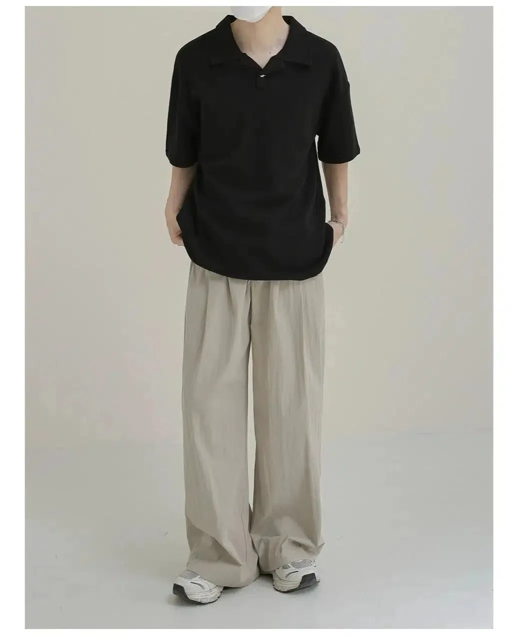 Classic-fit Knit Polo T-shirt