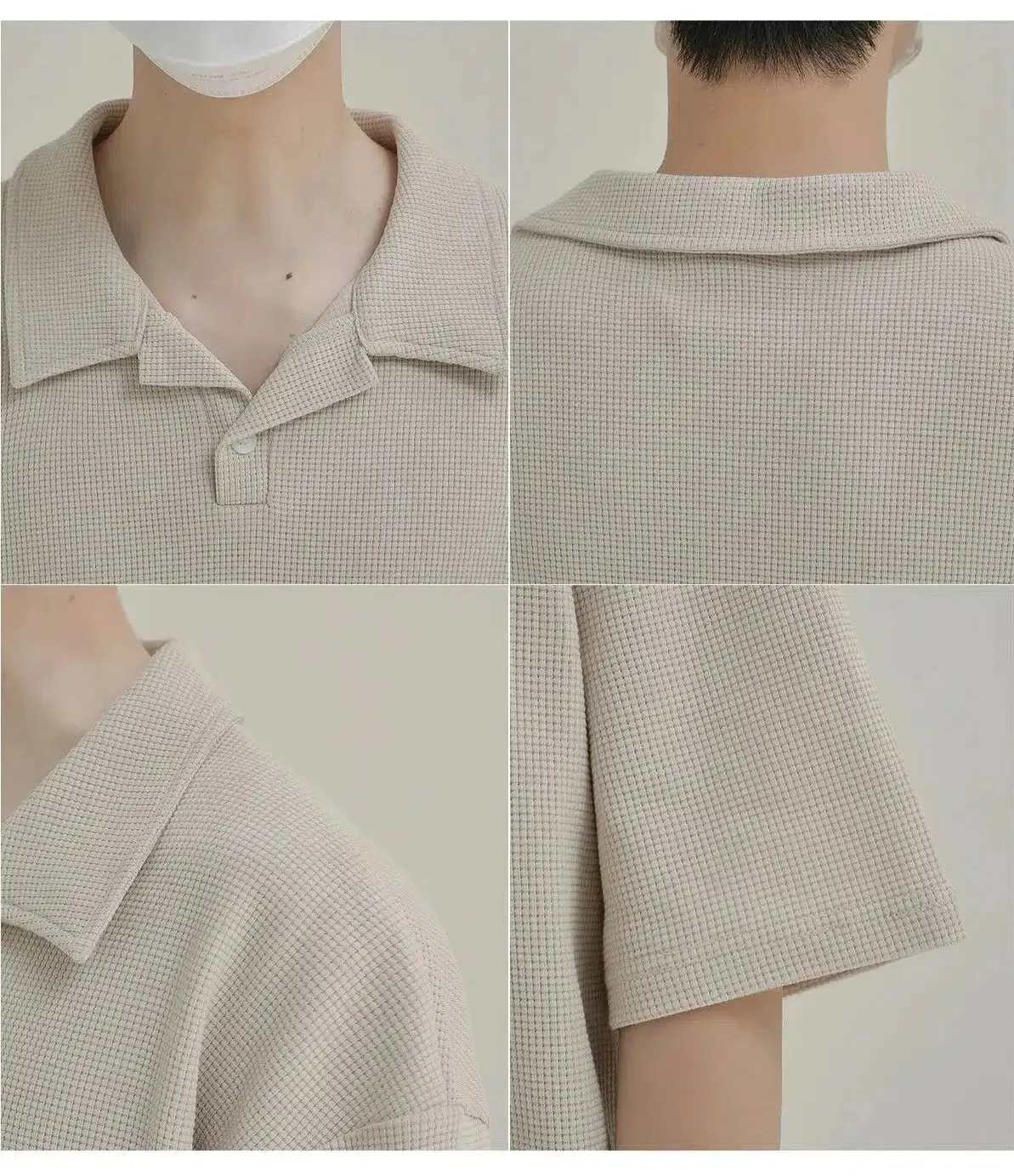 Classic-fit Knit Polo T-shirt