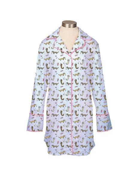 Cocktail Weenie PJ Nite Shirt