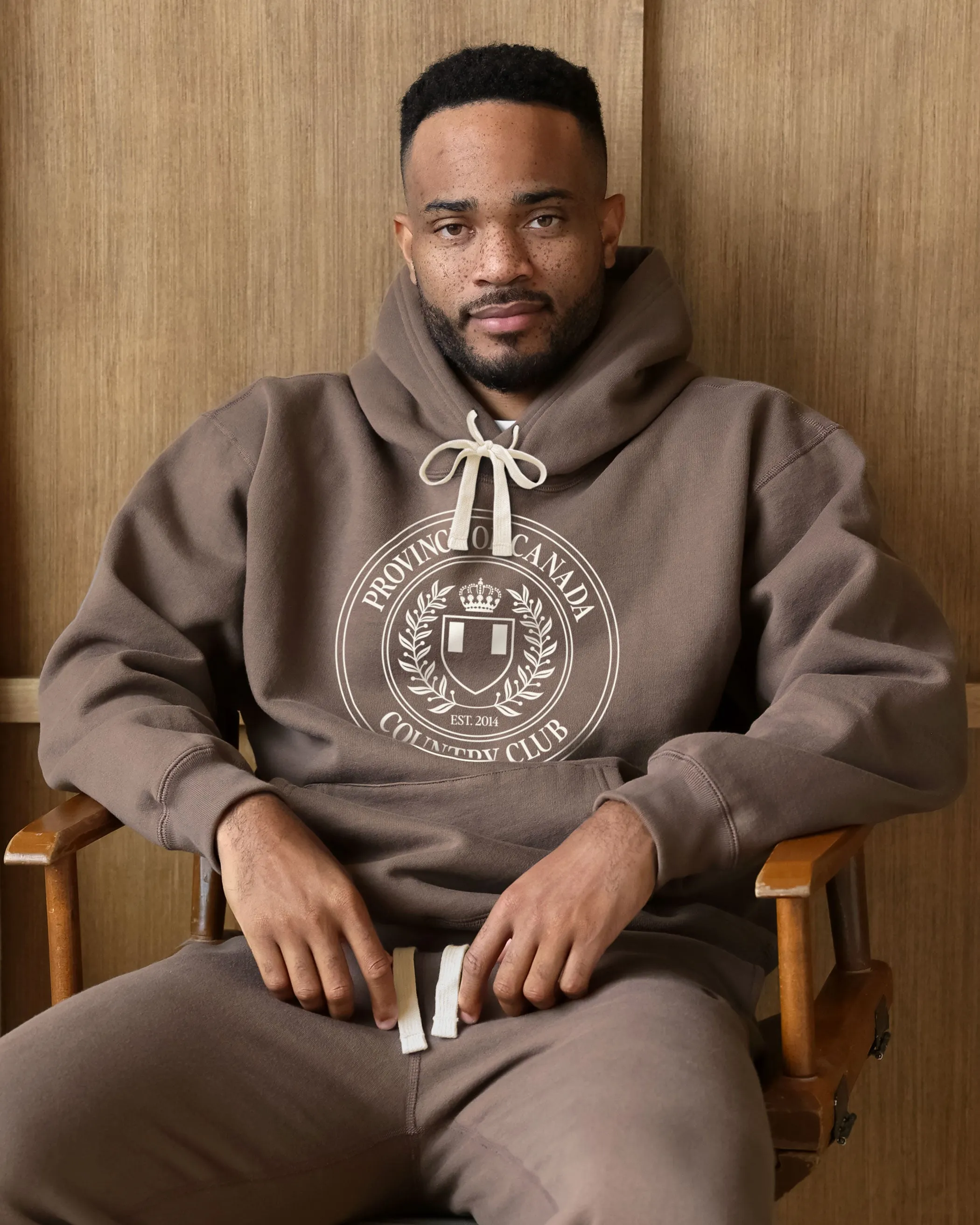 Country Club Fleece Hoodie Chestnut - Unisex