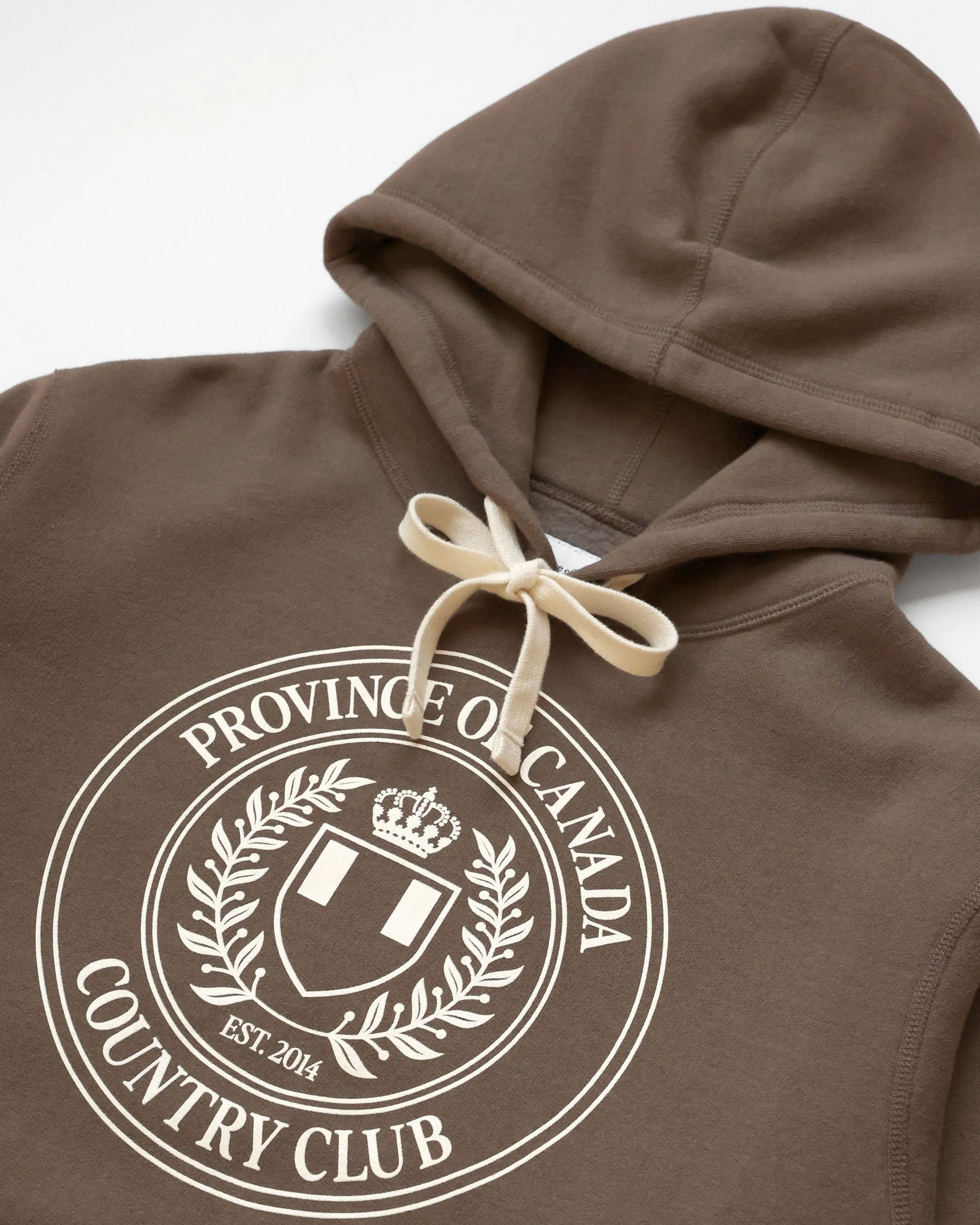 Country Club Fleece Hoodie Chestnut - Unisex
