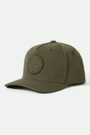 Crest Netplus Snapback - Ivy Green