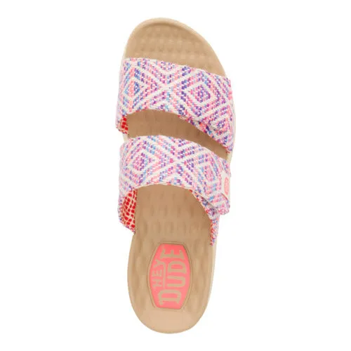 Delray Slide Surf Baja - Blue/Pink/Multi