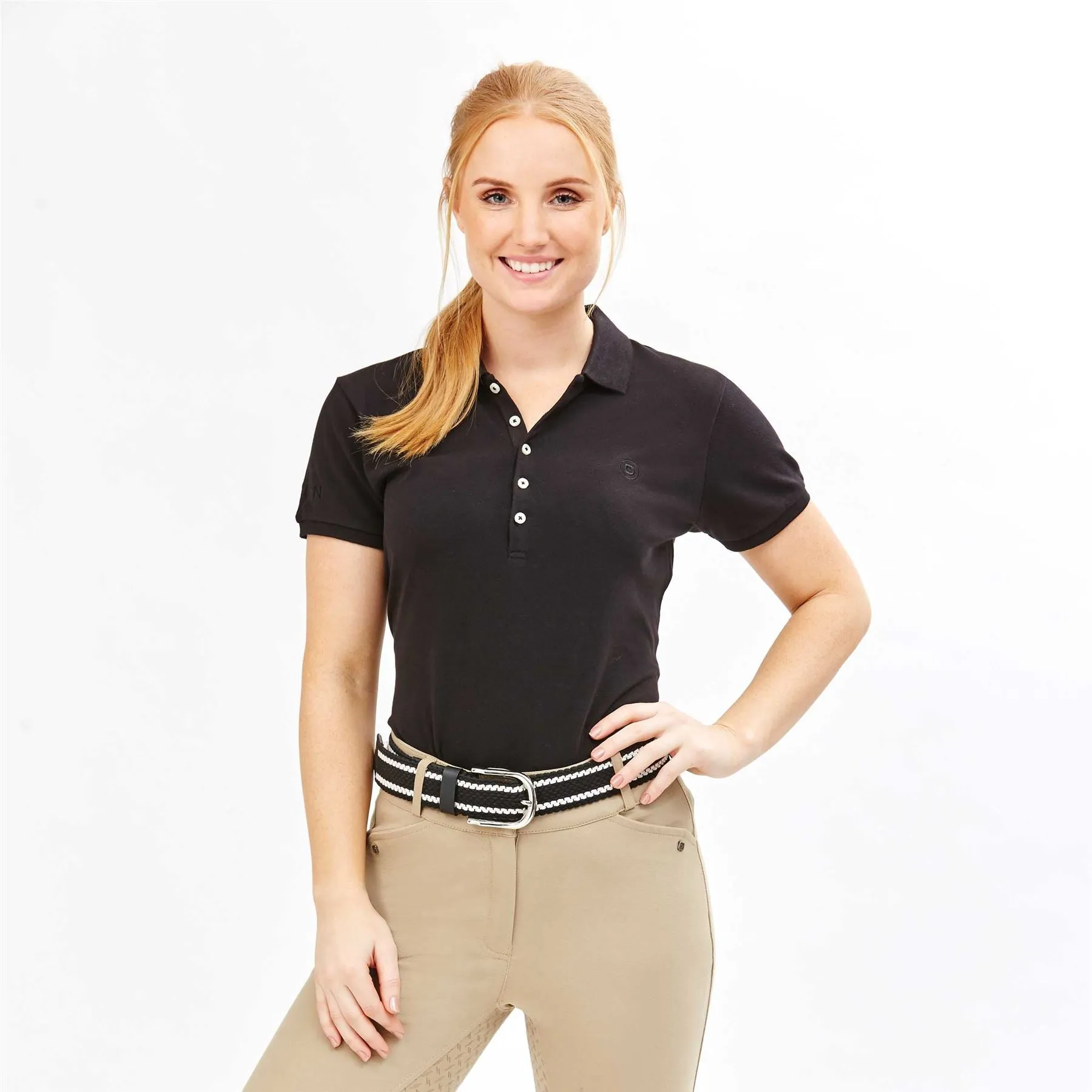 Dublin Lily Cap Sleeve Polo