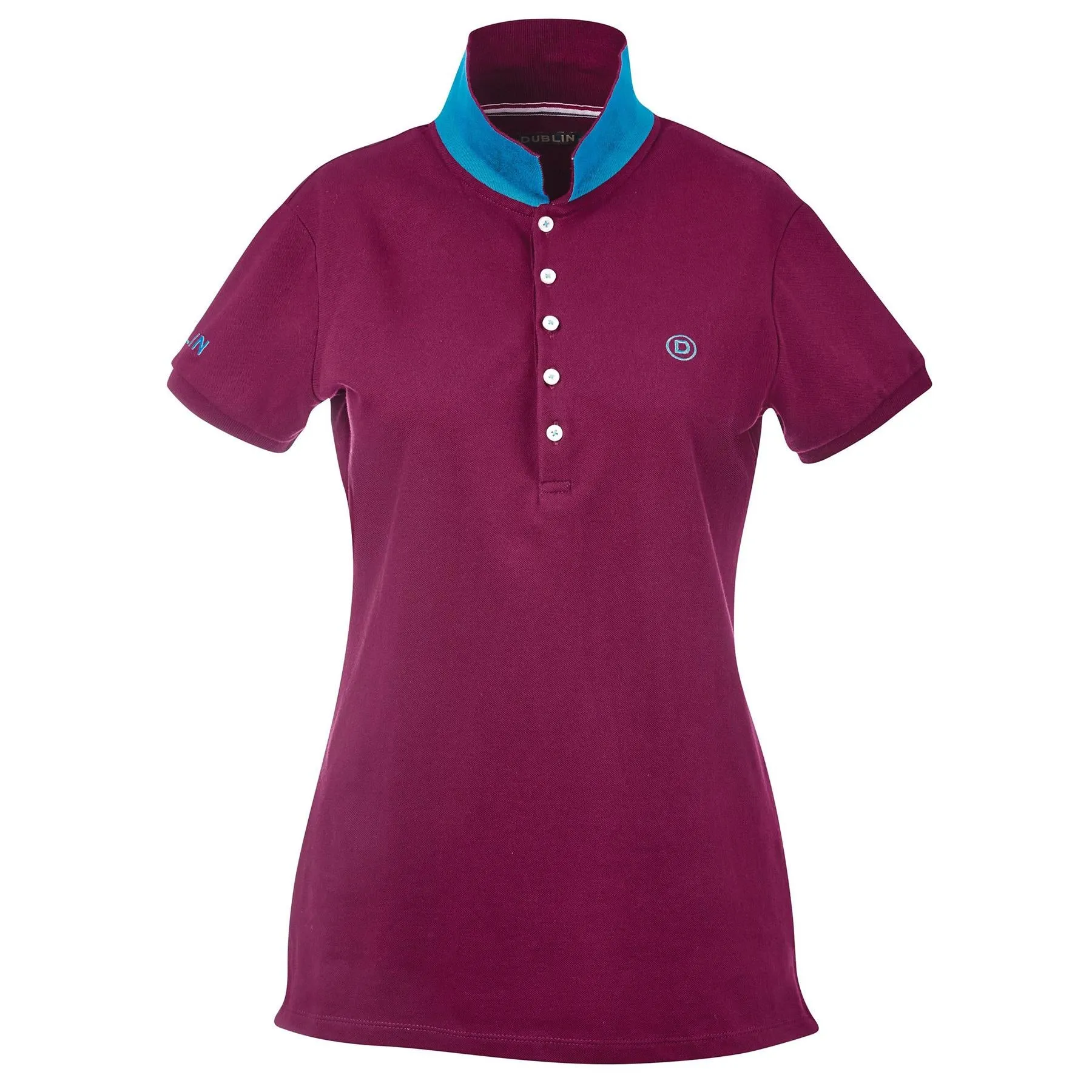 Dublin Lily Cap Sleeve Polo