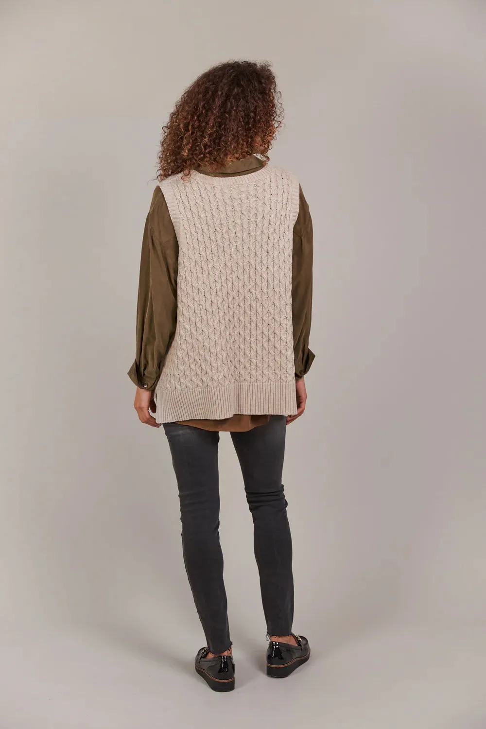 eb&ive Naviva Vest | Oat
