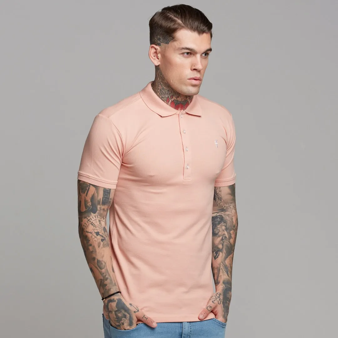 Father Sons Classic Peach Polo Shirt - FSH244