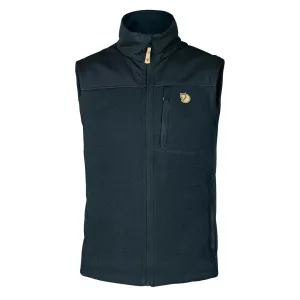 Fjallraven Buck Fleece Vest Dark Navy