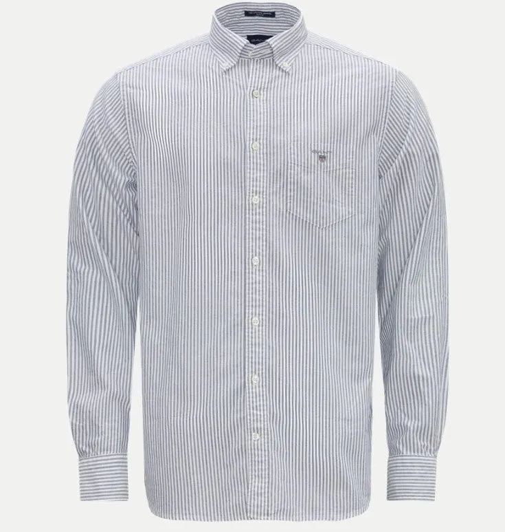 GANT Persian Blue Oxford Banker Button Down Shirt 3056700 Size M NWT
