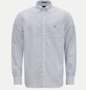 GANT Persian Blue Oxford Banker Button Down Shirt 3056700 Size M NWT