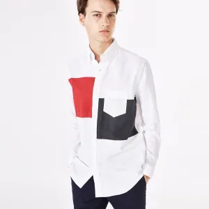 GANT RUGGER Men's Print Block Kick Ass Oxford 344995 Size M $145 NWT