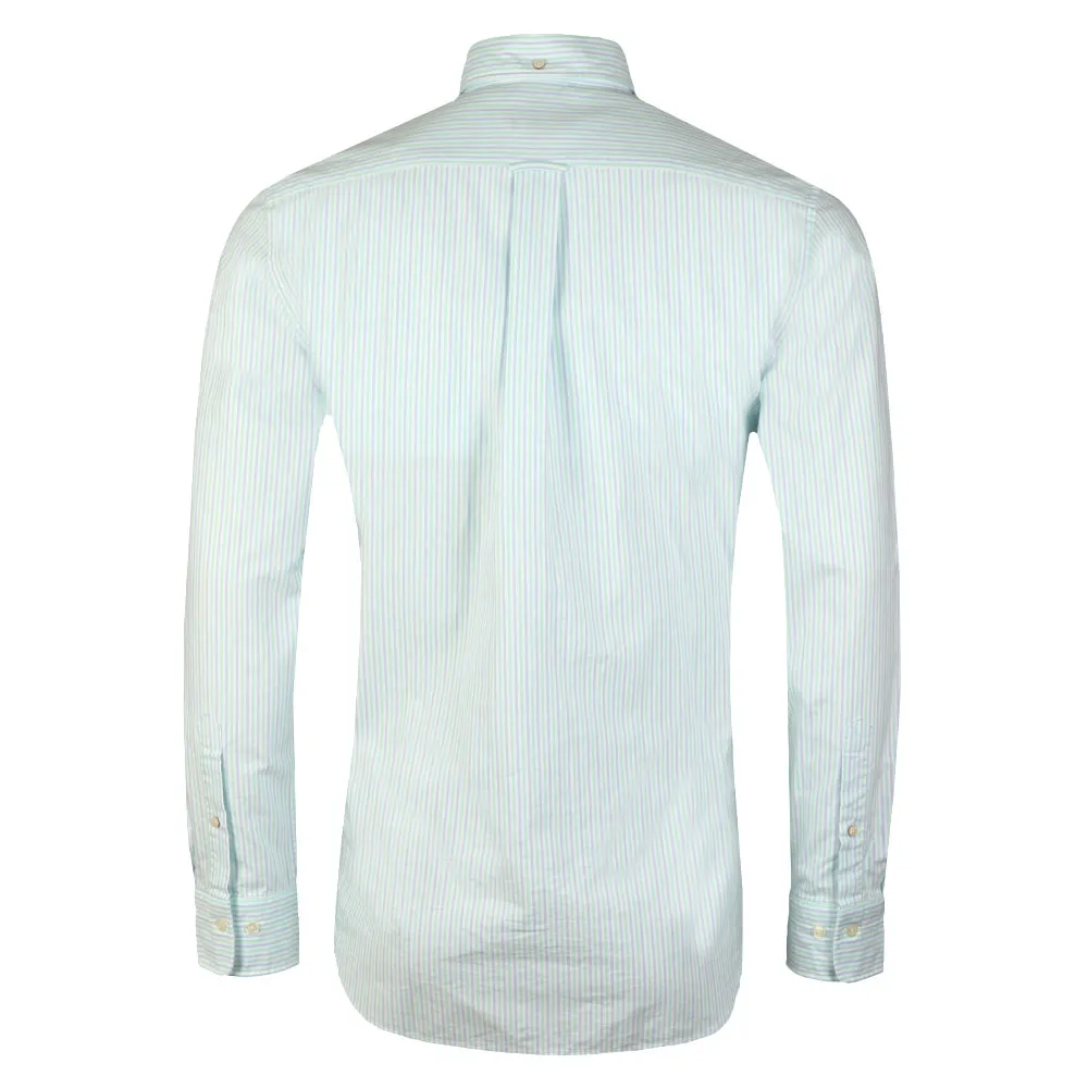 GANT Spearmint 2 Color Oxford Banker Button Down Shirt 3046310 Size M