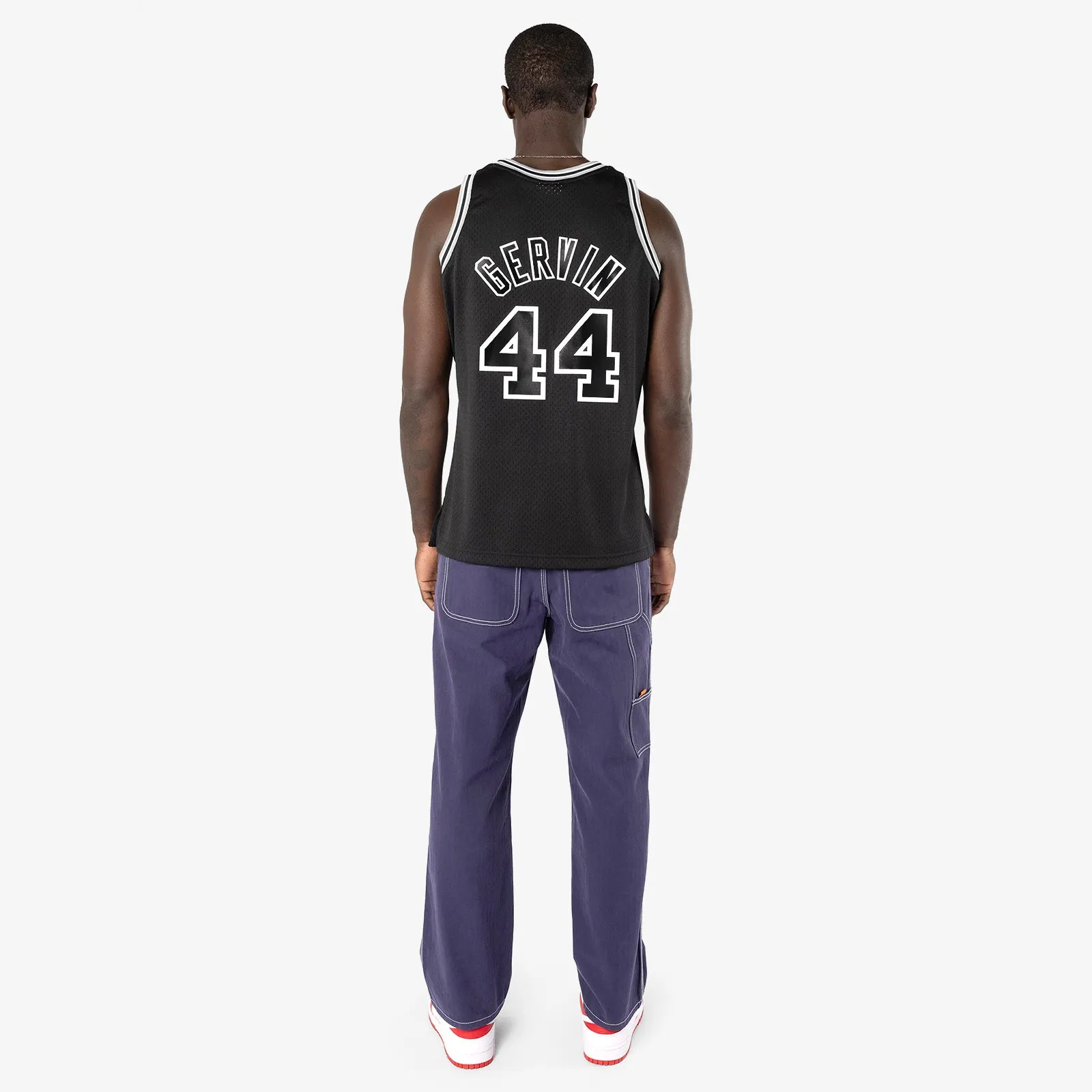 George Gervin San Antonio Spurs 77-78 HWC Swingman Jersey - Black
