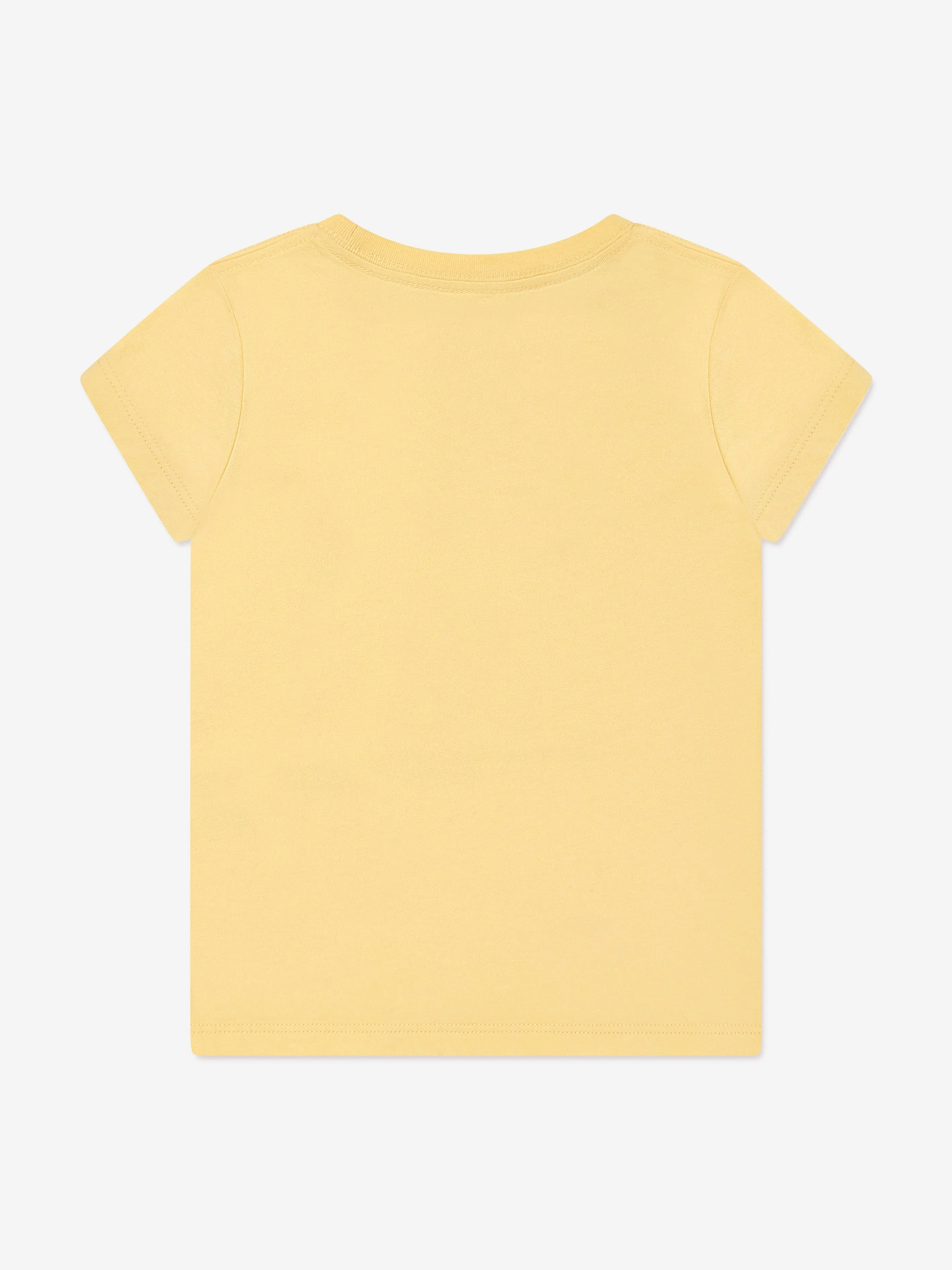 Girls Polo Bear T-Shirt in Yellow
