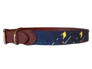 GOLF CLUB NEEDLEPOINT DOG COLLAR™