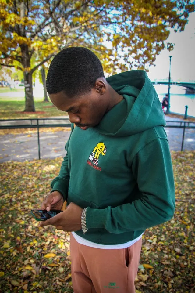 GREEN Smile Hoodie